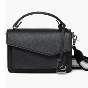 NEW Cobble Hill Leather Crossbody Bag in black